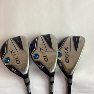 XXIO MP1200 Hybrids Set 4-20*, 5-23*, 6-26* With Regular Graphite Shafts