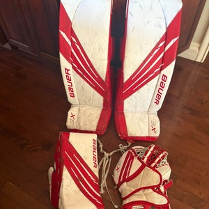 32" Bauer Vapor 3x Regular Goalie Full Set (Used)