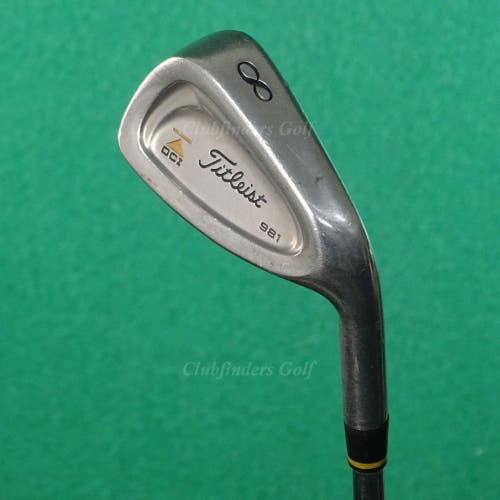 Titleist DCI 981 Single 8 Iron Stepped Steel Stiff *READ*