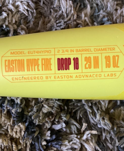 2024 Easton Hype Fire USSSA Certified Bat (-10) 19 oz 29" (Used)