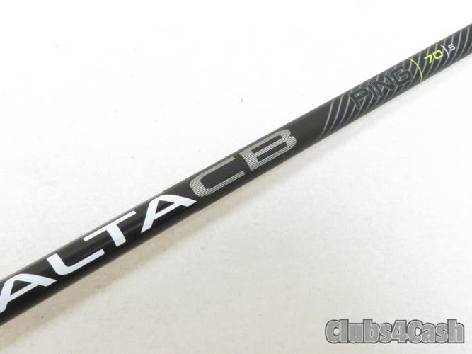 Alta CB 70 Black Stiff Flex Hybrid 7H Shaft +PING G425 G430 G440 Adapter
