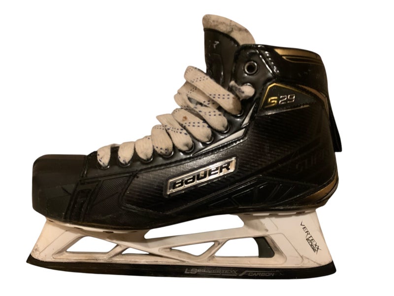 Bauer Supreme S29 Hockey Goalie Skates Regular Width 9.5 (Used)