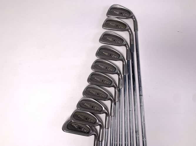 Ping Eye 2 Iron Set 2-PW+SW Black Dot Karsten Regular Steel Mens RH