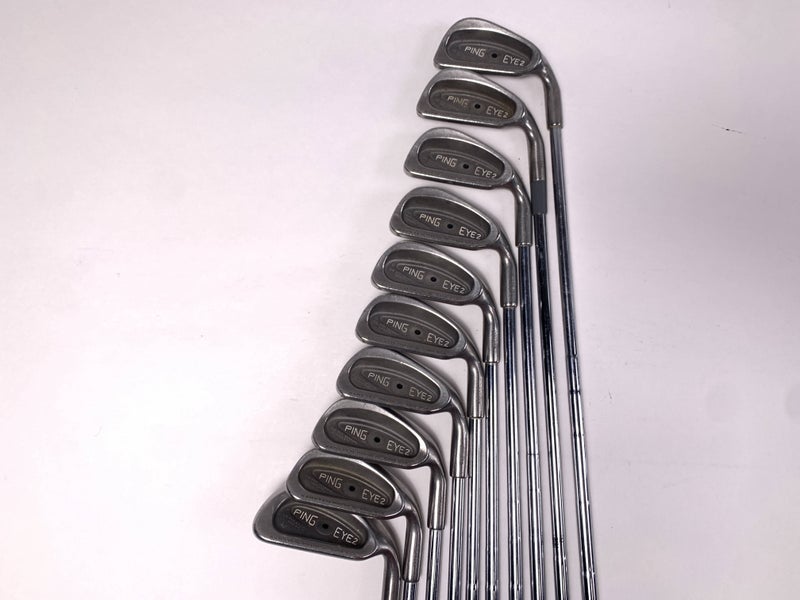 Ping Eye 2 Iron Set 2-PW+SW Black Dot Karsten Regular Steel Mens RH
