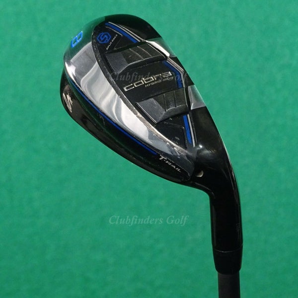 Cobra T-Rail 2 Hybrid-Iron Single 8 Iron Factory Ultralite 50S Graphite Stiff