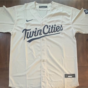 Minnesota Twins“Twin Cities” Jersey Adult  Large NWT