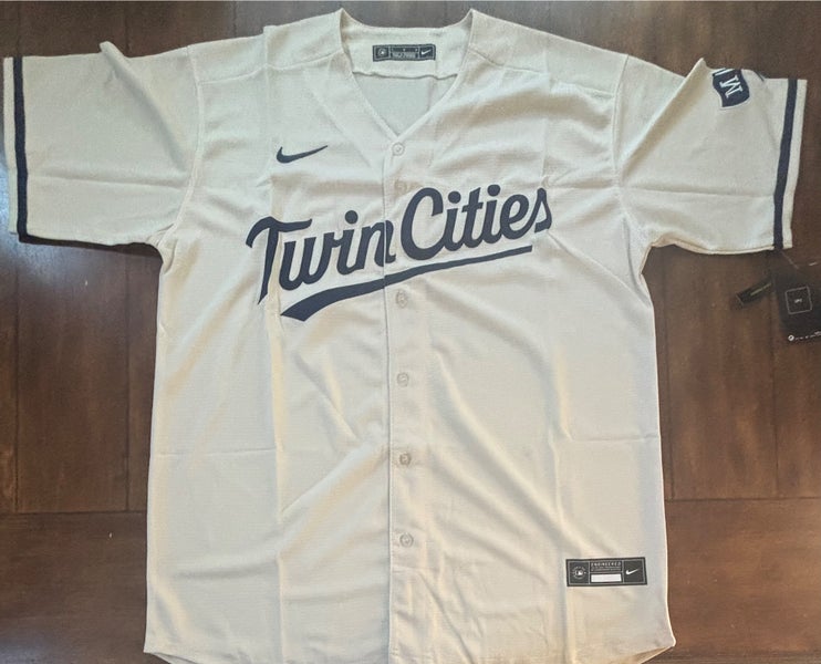 Minnesota Twins“Twin Cities” Jersey Adult  Large NWT