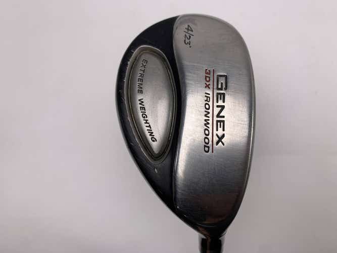 Nickent 3DX Ironwood 4 Wedge 23* SpeedRated 75 75g Stiff Graphite Mens RH