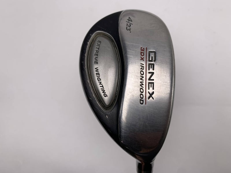 Nickent 3DX Ironwood 4 Wedge 23* SpeedRated 75 75g Stiff Graphite Mens RH