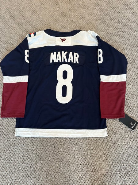 Cale Makar Colorado Avalanche alternate jersey size 50/medium
