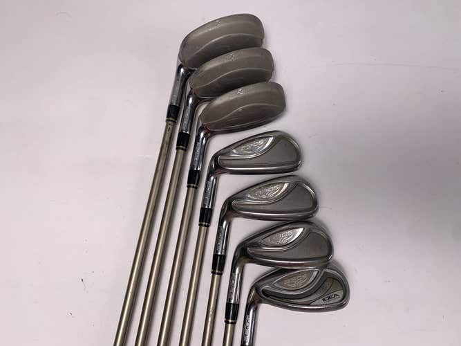 Adams Idea A3 OS Iron Set 4h-6h-7-PW Grafalloy Idea Womens 55g Ladies LH
