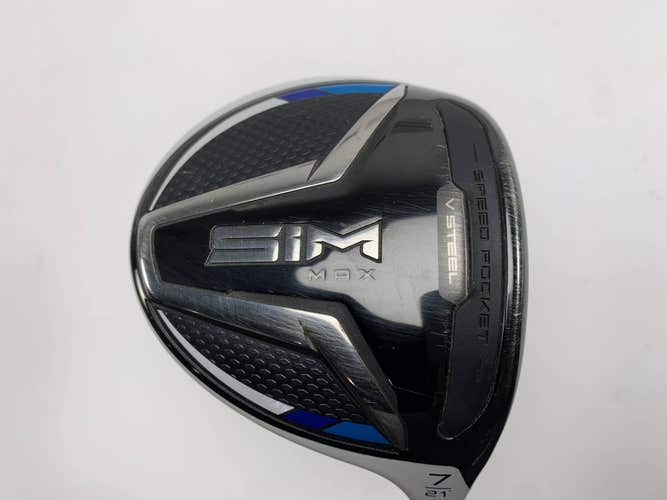TaylorMade SIM MAX 7 Fairway Wood 21* Aldila NV Blue 45g Ladies RH