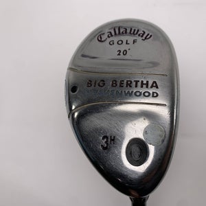 Callaway Big Bertha Heavenwood 3 Hybrid 20* Big Bertha Gems 55 55g Ladies RH