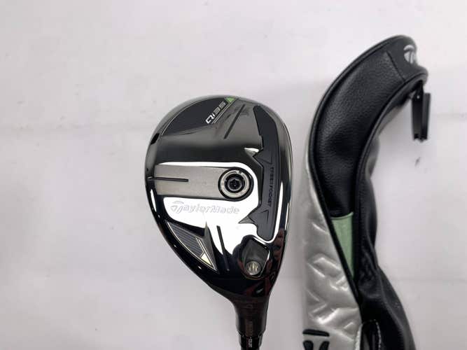 TaylorMade Qi35 Rescue 4 Hybrid 22* Kai'li Blue 85g Stiff Graphite RH HC NEW