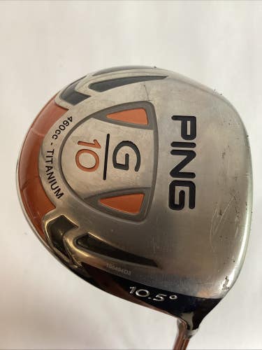 Ping G10 Titanium Driver 10.5* With Stiff Graphite Shaft