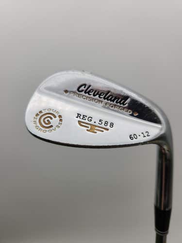 CLEVELAND 588 FORGED CHROME WEDGE 60*/12 WEDGEFLEX TT TOUR 35" FAIR