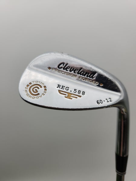 CLEVELAND 588 FORGED CHROME WEDGE 60*/12 WEDGEFLEX TT TOUR 35" FAIR