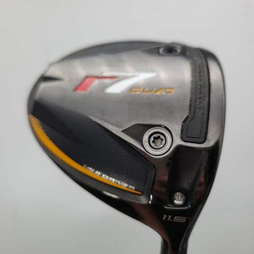 2025 TAYLORMADE R7 QUAD MINI DRIVER 11.5* STIFF FUJI SPEEDER MD 6 VERYGOOD