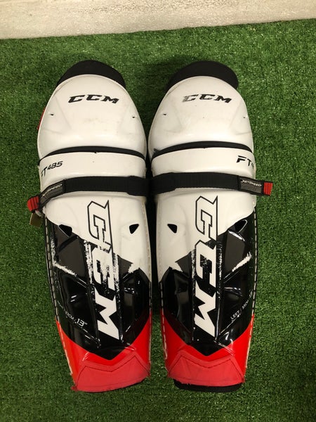 Senior CCM Jetspeed FT485 Shin Pads 13" (Used)