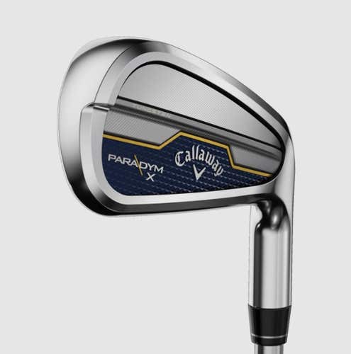 Callaway Paradym X 4 Iron 18.5* (Graphite HZRDUS Gen 4 Silver 65 Regular) NEW