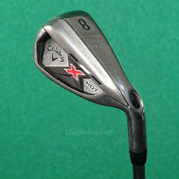 Callaway X-Hot Single 8 Iron True Temper Speed Step 85 Steel Regular