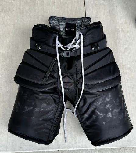 Senior Large Vaughn Velocity V10 Hockey Goalie Pants Pro Stock (Used)