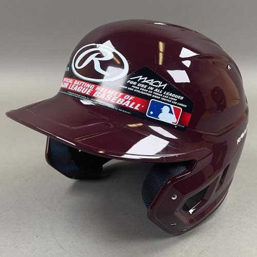 Rawlings MACH-89-RevA 7 1/8" to 7 1/4" Junior Baseball Batting Helmet