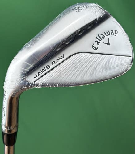 Callaway Jaws Raw Full Toe Sand SW Wedge LEFT Hand 56-10* J-Grind Steel LH NEW