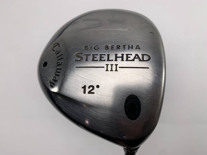 Callaway Steelhead III Driver 12* System III Senior Graphite Mens RH
