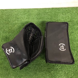 Black Youth Warrior Ritual G5 Goalie Gloves & Blockers Regular (Used)