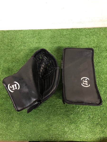 Black Youth Warrior Ritual G5 Goalie Gloves & Blockers Regular (Used)