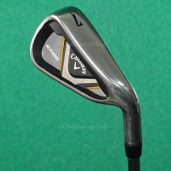Callaway Edge 2020 Single 7 Iron Factory Steel Stiff