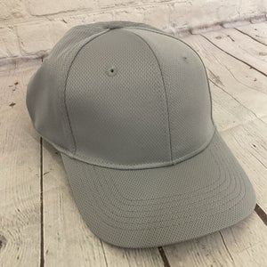 OC Sports 910094 Youth's 100% Polyester Outdoor Fitted Hat Light Grey L/XL