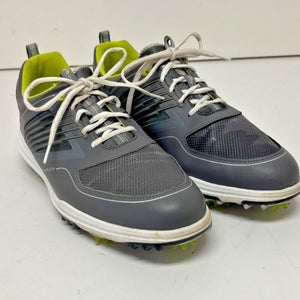 FootJoy Fury Gray Sneaker Golf Shoes US Men's 13 EXCELLENT Fast Shipping