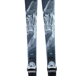 Used 2023 Nordica Alldrive W 74 Skis (156cm) w/ Marker 10 Bindings