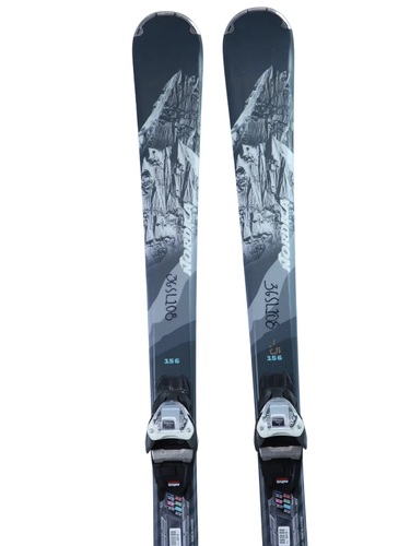 Used 2023 Nordica Alldrive W 74 Skis (156cm) w/ Marker 10 Bindings