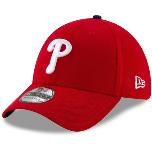 Philadelphia Phillies New Era 39THIRTY MLB Red Team Classic Hat