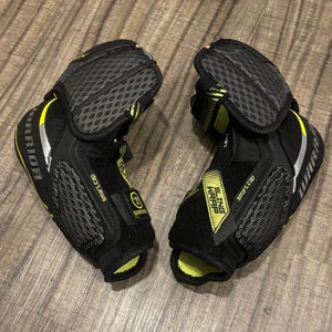 Warrior Alpha Qx Hockey Elbow Pads Senior Medium Excellent Condition
