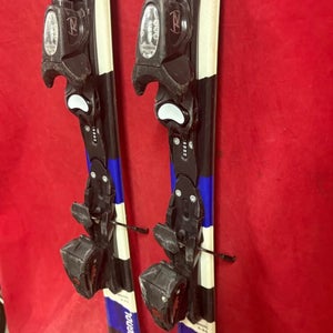Youth/ Kids Skis: ROSSIGNOL SCAN SKIS SIZE 110cm W/  ROSSIGNOL BINDINGS 210-290m
