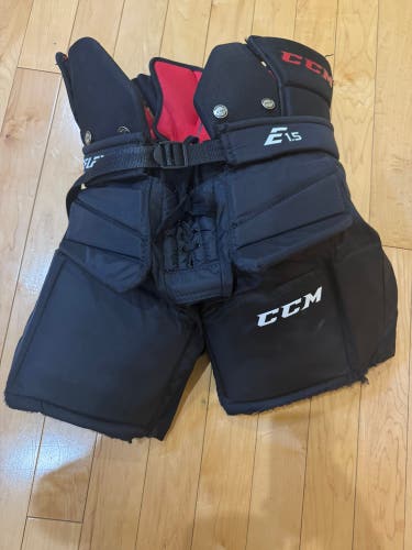 Junior Small CCM E1.5 Hockey Goalie Pants (Used)