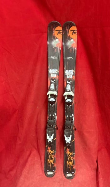Youth Skis: Rossignol Scimitar Jr  Skis 110cm Rossignol Binding Range: 210-295m