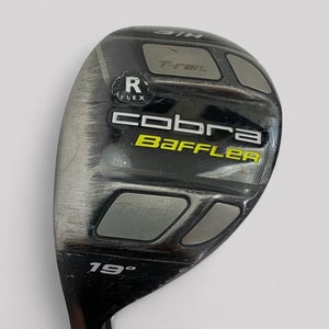 RH King Cobra T-Rail Baffler Hybrid 19 Degree 3/H  Regular Flex Shaft