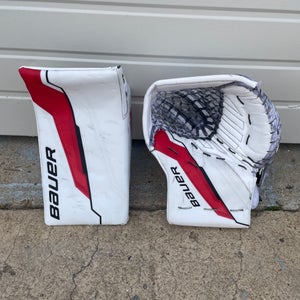 Bauer MACH Pro Stock Goalie Glove Set Commesso 7955