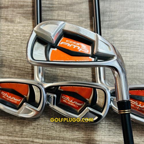 Cobra Amp Iron Set 6-GW,SW / Graphite, Senior Flex (11)
