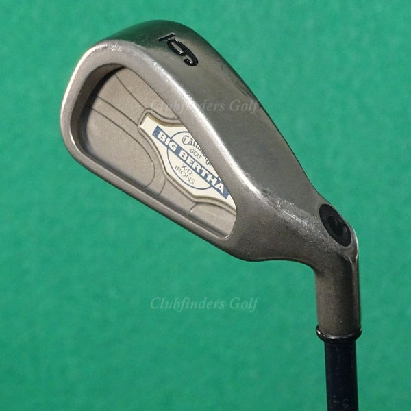 Callaway Big Bertha X-12 Single 6 Iron Factory RCH 99 Graphite Firm *READ*