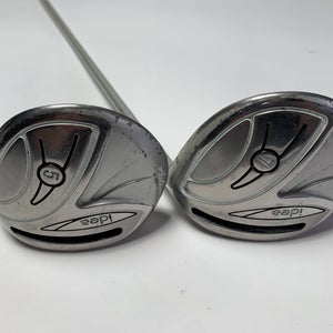 Adams Idea Womens 2014 5 & 7 Fairway Wood Set 18* 21* Idea Womens 45g Ladies RH
