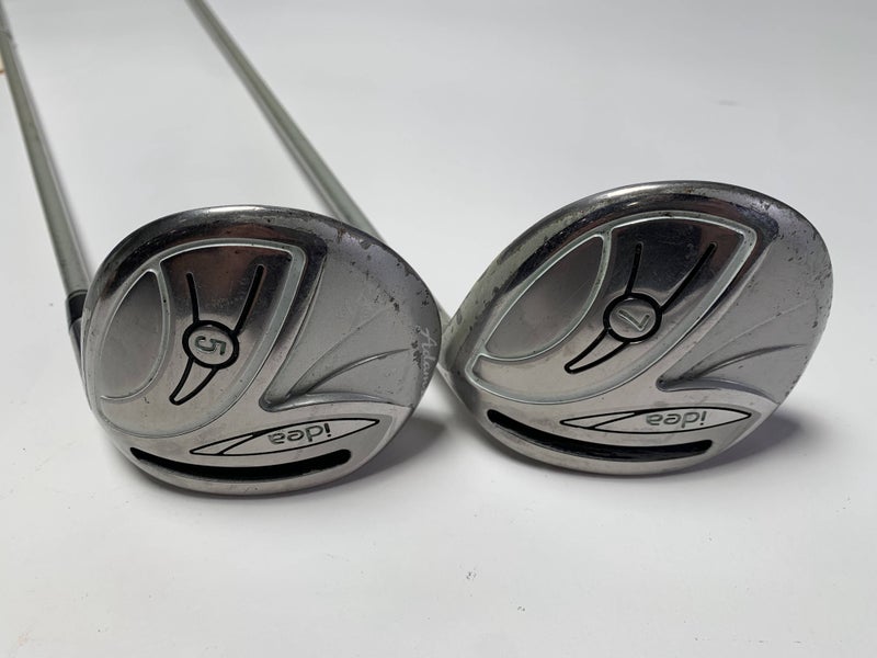 Adams Idea Womens 2014 5 & 7 Fairway Wood Set 18* 21* Idea Womens 45g Ladies RH