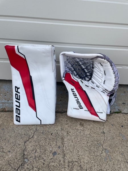 Bauer MACH Pro Stock Goalie Glove Set Commesso 7977