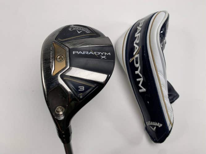 Callaway Paradym X 3 Hybrid 18* Aldila Ascent 50g Senior Graphite Mens LH HC