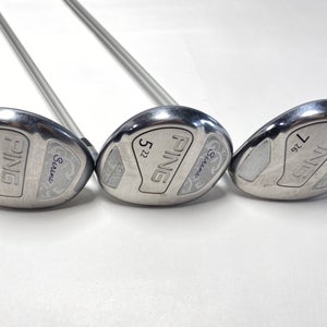 Ping Serene Wood Set 3 5 7 | 18* 22* 26* ULT210 Ladies Graphite Womens RH